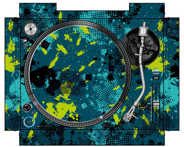 Pioneer DJ PLX 1000 Skin Conflict Green